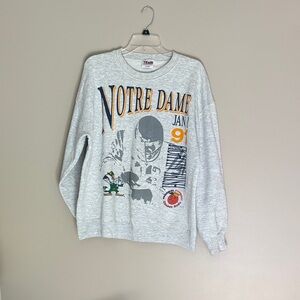 Notre Dame Graphic Crewneck Team Edition Apparel